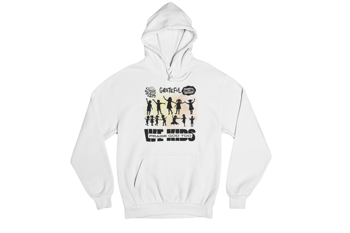 "WE KIDS PRAISE GOD TOO" CUSTOM GRAPHIC DESIGN (BLACK PRINT)