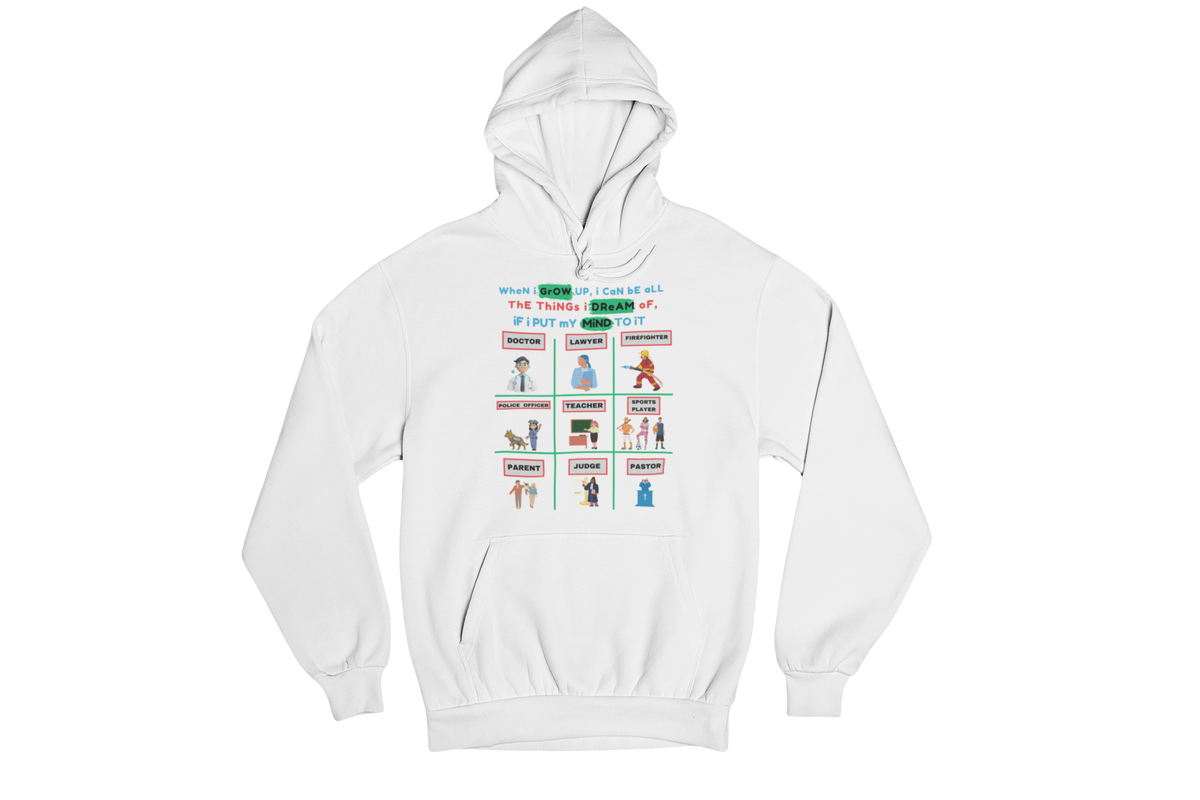 "WHEN I GROW UP" CUSTOM GRAPHIC DESIGN