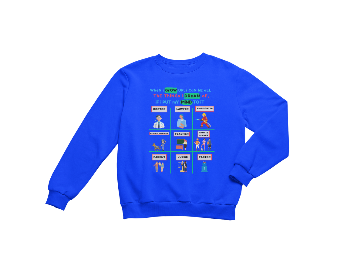 "WHEN I GROW UP" CUSTOM GRAPHIC DESIGN