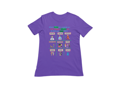 "WHEN I GROW UP" CUSTOM GRAPHIC DESIGN