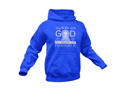 WITH GOD ALL THINGS ARE POSSIBLE - MATTHEW 19:26" SIGNATURE CUSTOM DESIGN