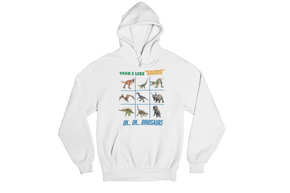 "YEAH I LIKE SAURS..... OK...OK...DINOSAURS" SIGNATURE CUSTOM DESIGN