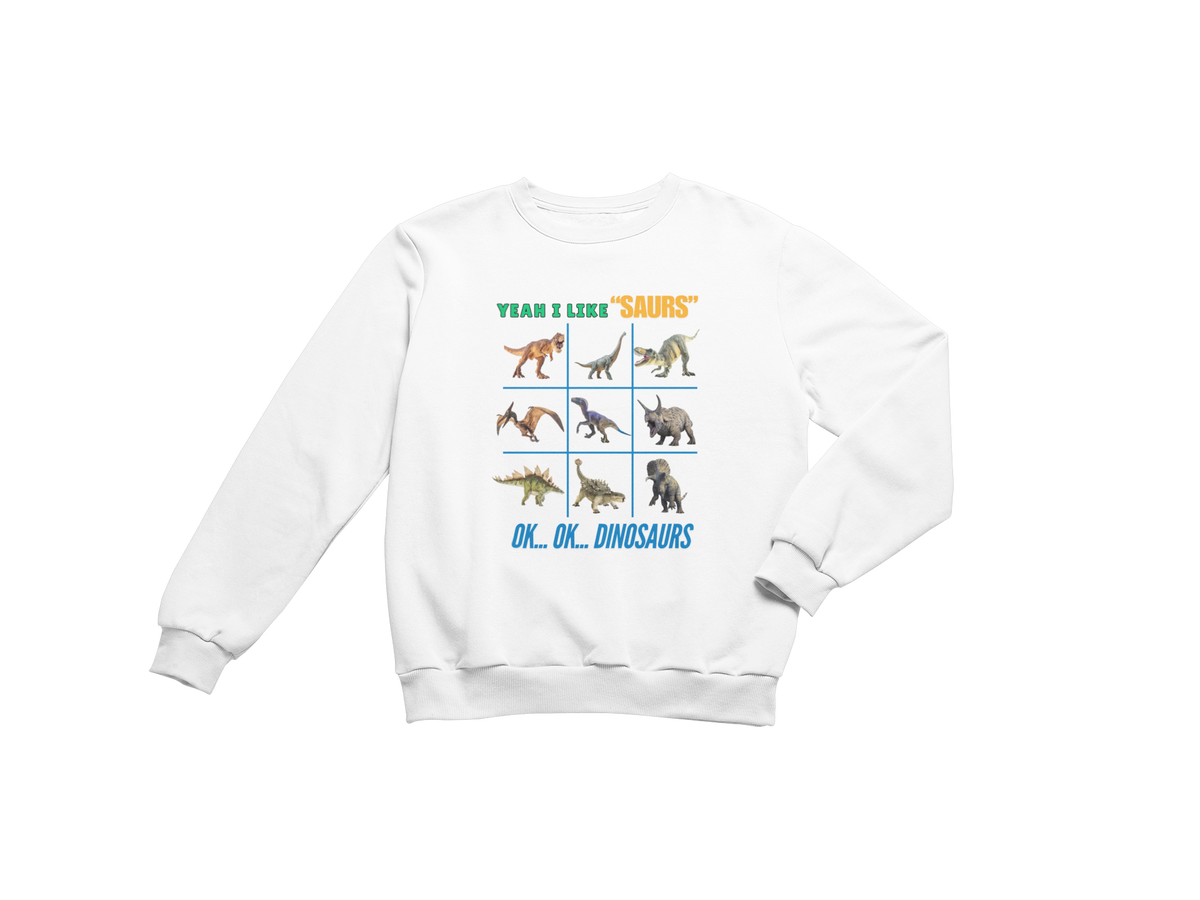 "YEAH I LIKE SAURS..... OK...OK...DINOSAURS" SIGNATURE CUSTOM DESIGN